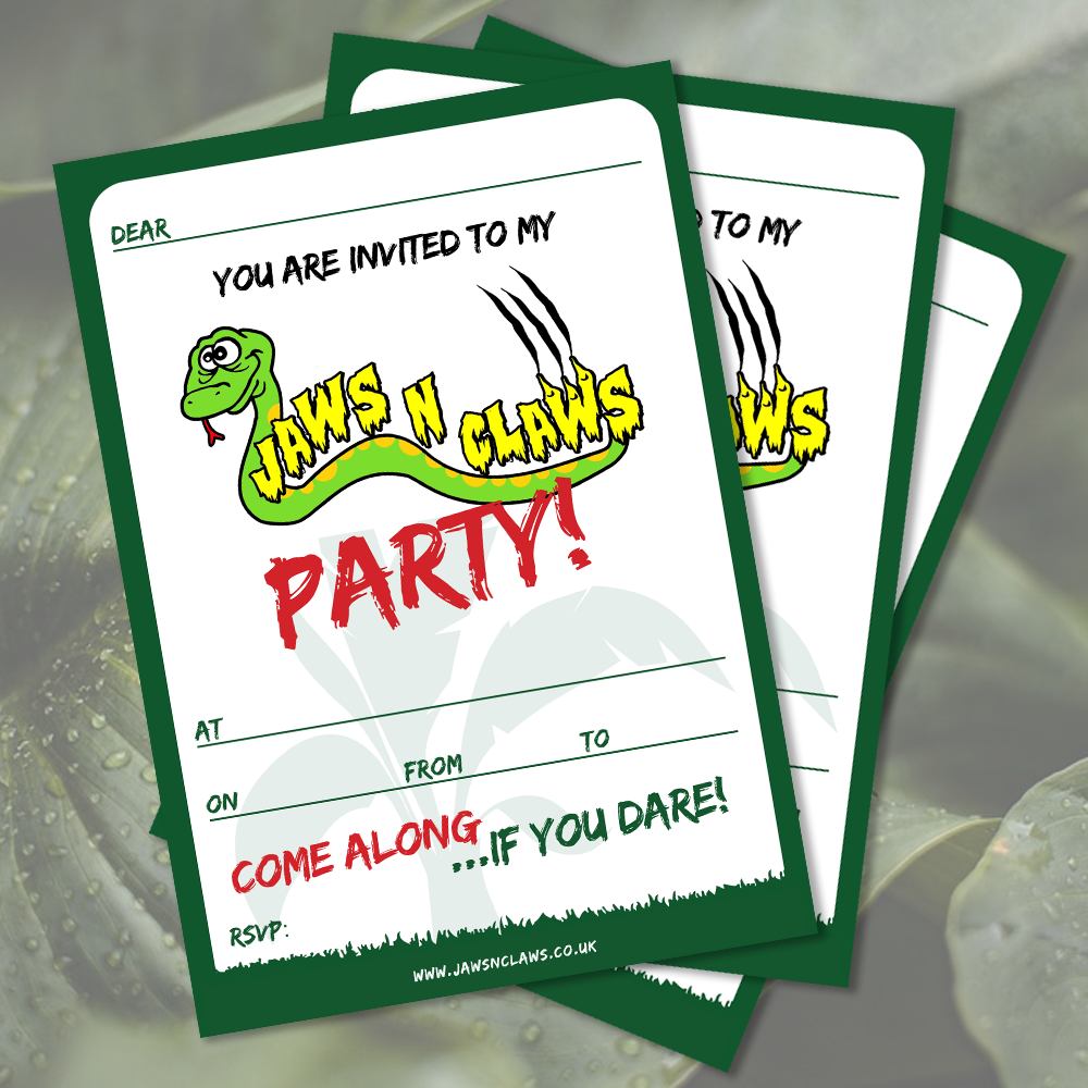 Party invitations